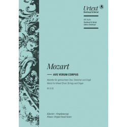 0638. W.A. Mozart : 'Ave verum Corpus' KV 618