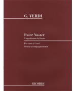 2671. G.Verdi : Pater Noster per 5 voci miste Sole