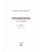 0238. J. Podprocký : Pramienok album hudobných miniatúr pre klavír (akordeón, organ), op. 36, č. 1