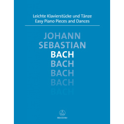 klikni pre zväčšenie 2176. J.S.Bach : Easy Piano Pieces and Dances (Bärenreiter)
