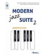 0094. B.Lédl : Modern Jazz Suite 2 + Audio Online / pět jazzových skladeb pro klavír
