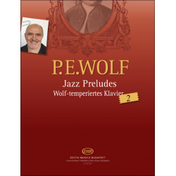 klikni pre zväčšenie 0083. P.E.Wolf : Jazz Preludes - Wolf-temperiertes Klavier 2