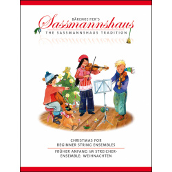 klikni pre zväčšenie 0997. K.Sassmannshaus : Christmas for Beginner String Ensembles