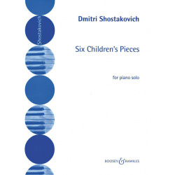 klikni pre zväčšenie 0104. D. Shostakovich : 6 Children's Pieces op. 69