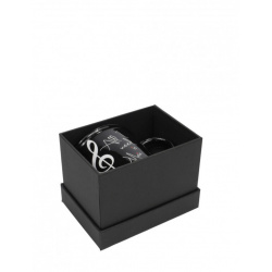 klikni pre zväčšenie 1154. Hrnček - ''All I Need Is Music'- čierny - 350ml + darčeková krabička