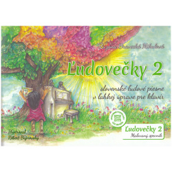 klikni pre zväčšenie 0206. Z. Dravecká Mikulová : Ľudovečky 2 - slovenské ľudové piesne v ľahkej úprave pre klavír