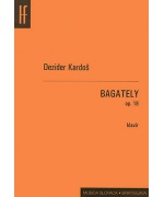 0101. D.Kardoš : Bagately op.18 - klavír