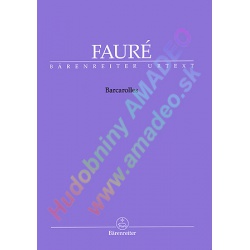 2105. G.Fauré : Barcarolles - Urtext (Bärenreiter)
