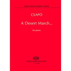 2913. G.Csapó : A Desert March... for Piano  (EMB)