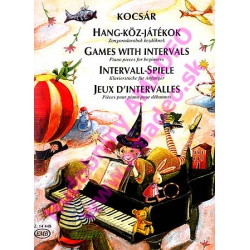 4813. M.Kocsár : Games with Intervals - Piano Pieces for Beginners (EMB)