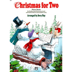 2967. Christmas for Two - Piano Duets (Late Elementary Level)