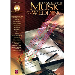 3517. Planning the Music for Your Wedding - Piano Solo + CD (Cherry)