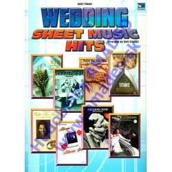 4900. D.Coates : Wedding Sheet Music Hits, Easy Piano (IMP)