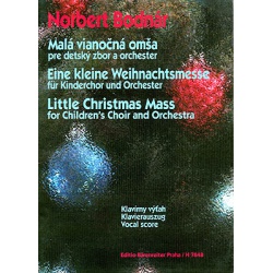 2526. N.Bodnár : Malá vianočná omša pre detský zbor a orchester, klavírny výťah