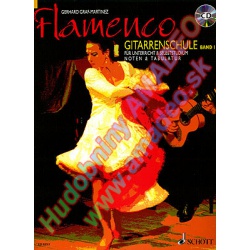 2044. G.Graf-Martinez : Flamenco Gitarrenschule band 1 + CD (Schott)