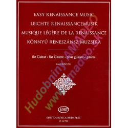 3041. M.Mosóczi : Easy Renaissance Music for Guitar (EMB)