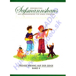 0995. K.Sassmannshaus : Früher Anfang auf der Geige Band 4 (Bärenreiter)