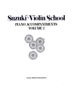 0979. Sh.Suzuki : Violin School vol.2 - Piano Accompaniments