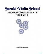 0989. Sh.Suzuki : Violin School vol.3 - Piano Accompaniments