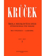 0484. V.Krůček : Škola houslových etud II.díl, 3. a 4. sešit (Bärenreiter)