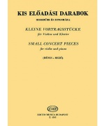 2495. L.Dénes, I.Mezo : Small Concert Pieces for Violin and Piano (EMB)