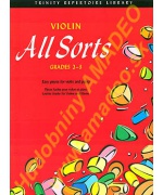 4453. M.Cohen : Violin All Sorts Grade 2-3, easy pieces for violin and piano