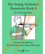 4457. P.Keyser, F.Watermann : The Young Violinists's Repertoire Book 4 for Violin & Piano (Faber)