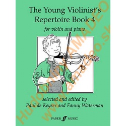 4457. P.Keyser, F.Watermann : The Young Violinists's Repertoire Book 4 for Violin & Piano (Faber)