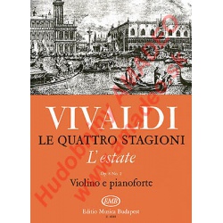 4475. A.Vivaldi : Le Quattro Stagioni - L'estate op.8, No.2 (Violino, piano) (EMB)