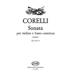 2430. A.Corelli : Sonata per violino e basso continuo 