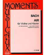 2494. J.S.Bach : Air BWV 1068/II for Violin and Piano (EMB)