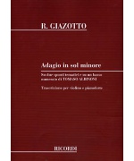 0957. R.Giazotto : Adagio in sol Minore, Trascrizione per Violino e Pianoforte