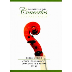 0938. O.Rieding : Violin Concerto in h-moll Op.35 - Violin, piano (Bärenreiter)