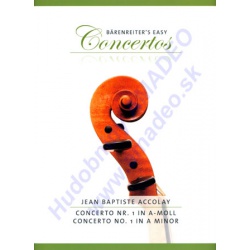 0451. J.B.Accolay : Concerto No.1 in A-Minor (Bärenreiter)