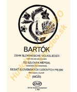 4507. B.Bartók : Zehn Slowakische Volkslieder für Violine und Klavier (EMB)