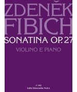 0455. Z.Fibich : Sonatina pro housle a klavír op. 27