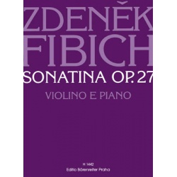 0455. Z.Fibich : Sonatina pro housle a klavír op. 27