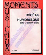 4581. A.Dvořák : Humoresque pour violon et piano - score & part (EMB)