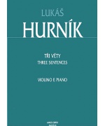 0920. L.Hurník : Tři věty violino e piano