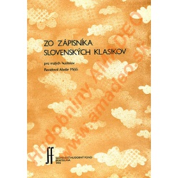 4410. Zo zápisníka slovenských klasikov pre malých huslistov, revidoval A.Móži