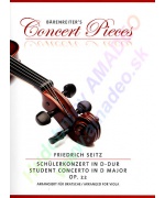 0954. F.Seitz : Student Concerto in D Major Op. 22 arranged for Viola (Bärenreiter)