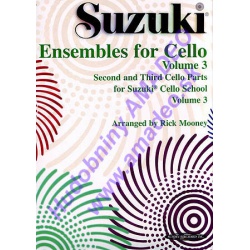4521. Sh.Suzuki : Ensembles for Cello Vol.3, Second & Third Cello Parts (Alfed)