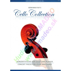 0929. Bärenreiter's Cello Collection - Concert Pieces for Cello & Piano (Bärenreiter)