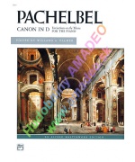 0127. J.Pachelbel/Palmer : Canon in D, Variations on the Therme for the Piano (Alfred)