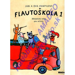 4333. J. a E. Kvapilovi : Flautoškola 1 - metodický sešit pro učitele