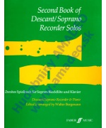 5330. W.Bergmann : Second Book of Descant/Soprano Recorder Solos (Faber)