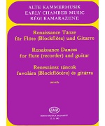 2757. Renaissance Dances for Flute (Recorder) and Guitar (EMB)