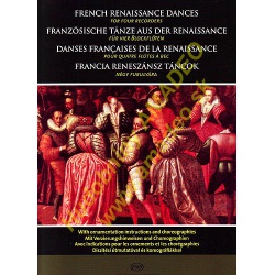 4356. J.Bali : French Reanaissance Dances for Four Recorders (EMB)