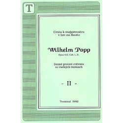 2302. W.Popp : Etudy op.413 pre flautu 2.diel