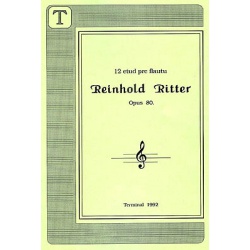 2305. R.Ritter : 12 etud pre flautu op.80